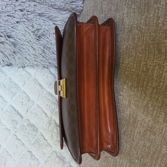 CELINE Macadam Pattern Second Clutch Bag Coated Canvas - Picture 13 of 13